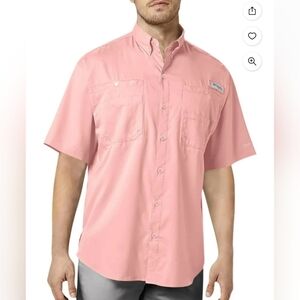 Columbia Fishing Shirt UPF 40 Men's Size Large Excellent Condition!